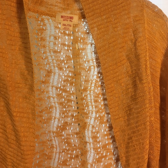 Gold open front cardigan - Picture 4 of 4