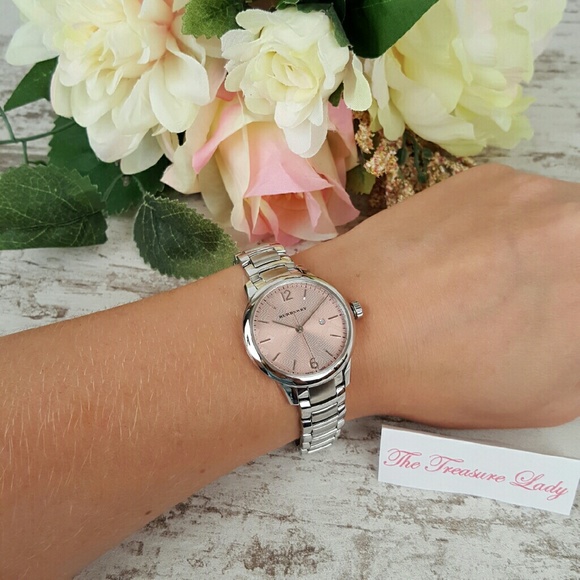 SOLD - Burberry The Classic pink watch BU10111 - Picture 2 of 4