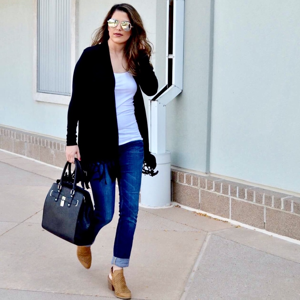 The Perfect Fringe Cardigan