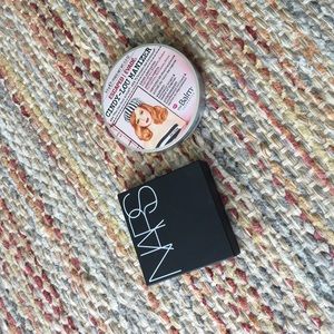 Nars blush and Cindyloumanizer highlighter