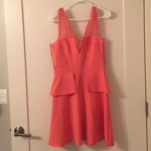 BCBG pink cocktail dress