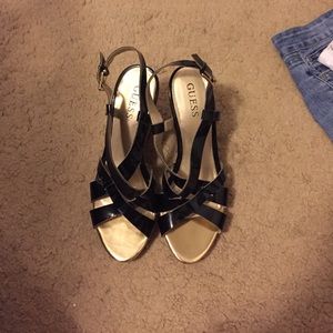 GUESS wedge heel shoes !