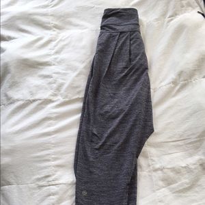 Heather gray track pant.