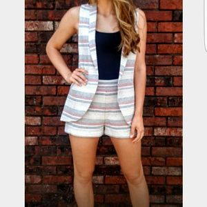 BCBGENERATION Julie Vest and shorts!