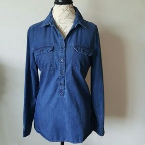 Old Navy jean-colored top