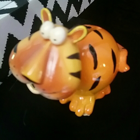 SOLD!!!*****Tiger bobble head piggy bank
