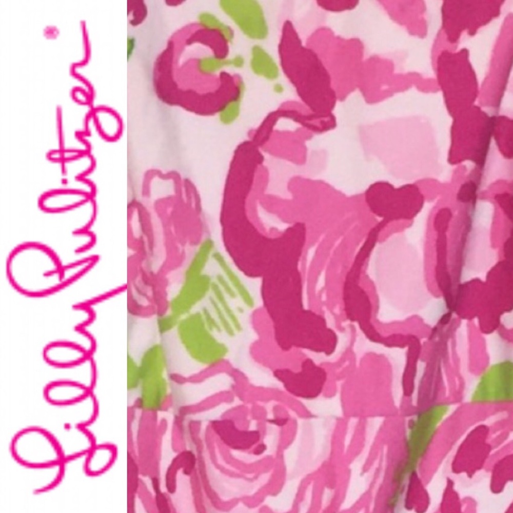 💕🌷Strapless Lilly Pulitzer Dress🌷💕 - Picture 3 of 4