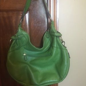 Real leather purse
