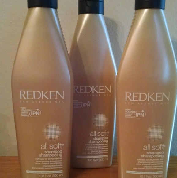 REDKEN All Soft Shampoo 3bottles