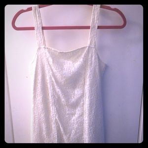 White lace Hollister bodycon