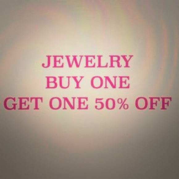 ‼️LAST DAY‼️Jewelry BOGO half off SALE!