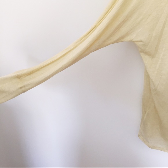 Light Yellow Bordeaux Top