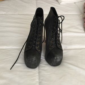 Barely used booties.. Bought at Nordstrom's in box