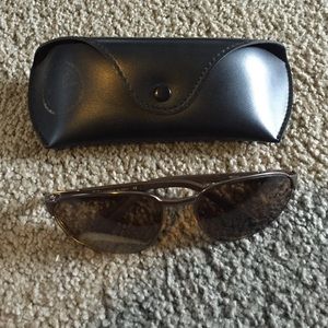 Ray Ban RB 3106 Bronze frame sunglasses.