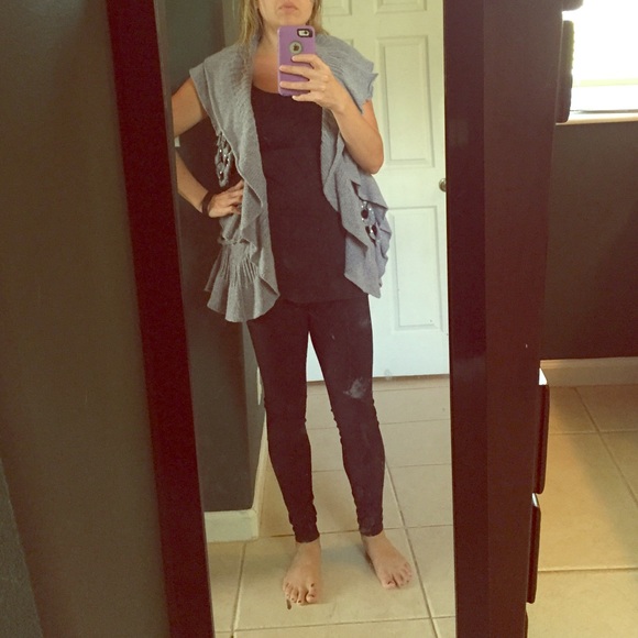 Moth brand asymmetrical sweater vest