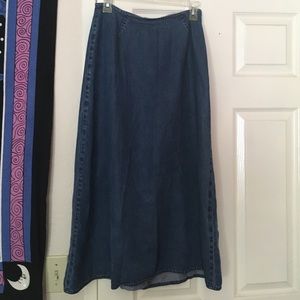 Vintage denim skirt