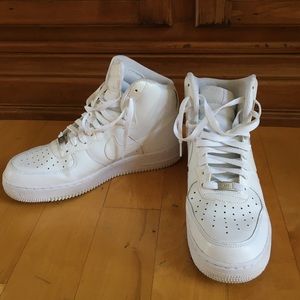 Size 9 Nike Air Force 1 High Tops