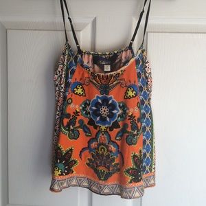 Small, Blue Rain patterned tank!