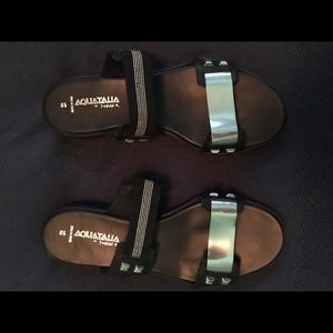 Aquatalia Slides - Like New