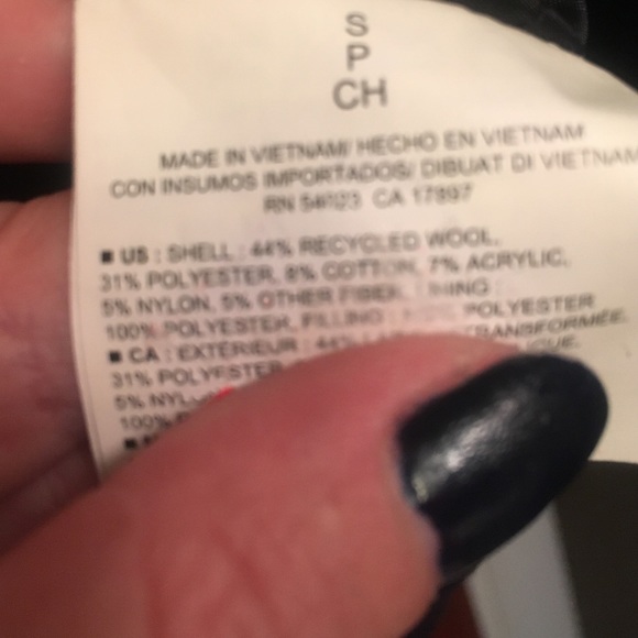 NWOT navy coaches jacket - Picture 4 of 4