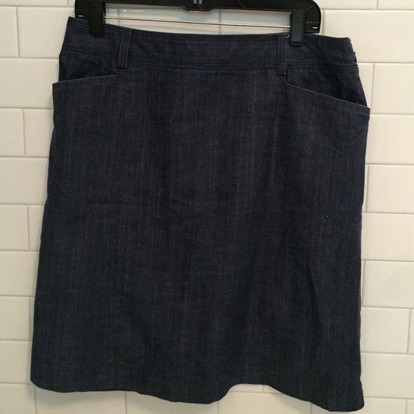 J Crew Denim Skirt