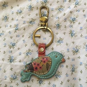 Bird Fossil keychain