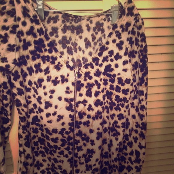 Leopard print dress