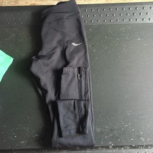 Winter running tights