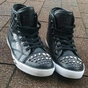 Leather Guess Hightops