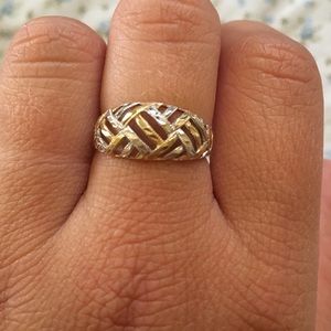 Gold/silver ring