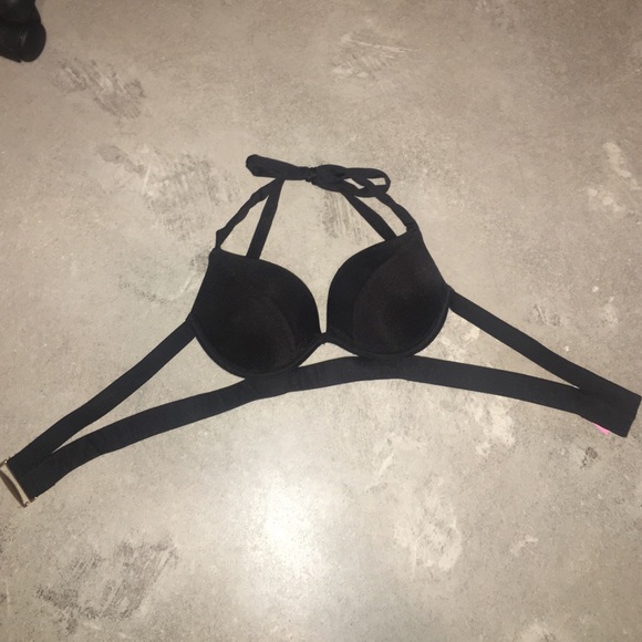 Victoria secret sexy black push up swim top