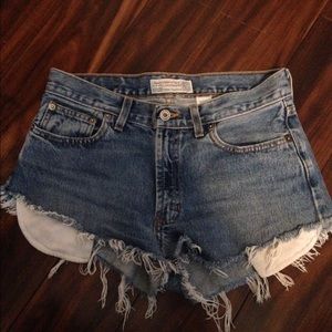 Abercrombie and Fitch short shorts