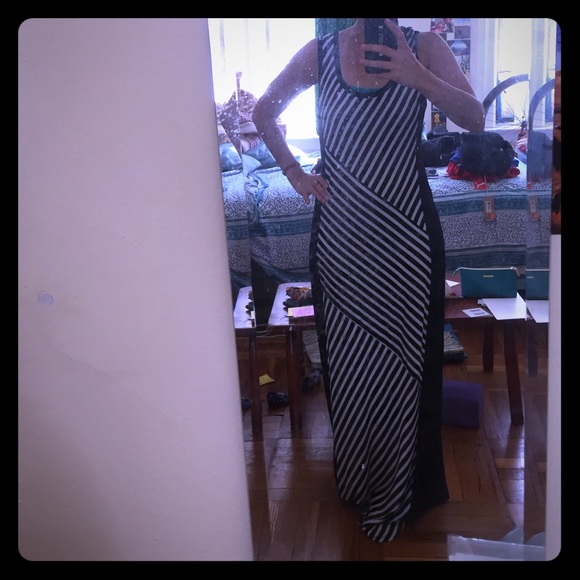 Brand new calvin klein black and white sundress