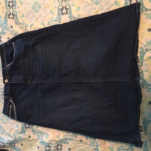 Blue jean skirt