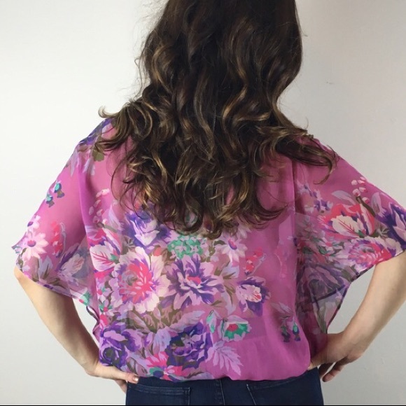 Free People floral kimono top - Picture 4 of 4