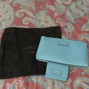 kate spade clutch & wallet