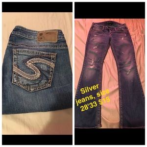 Silver jeans!💙