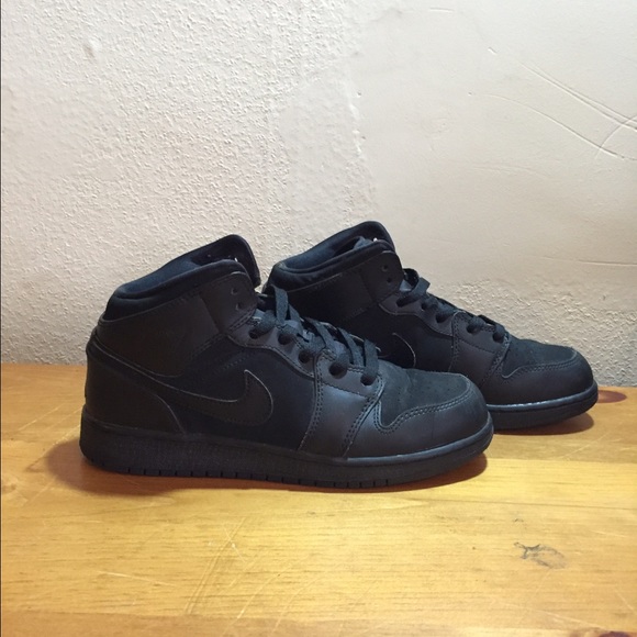 Black Nike Air Jordans