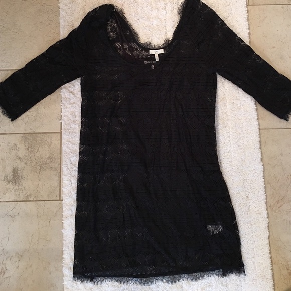 Joie Black lace dress - Picture 1 of 4