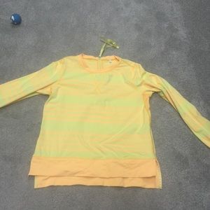 Lululemon Yellow Long Sleeve Top