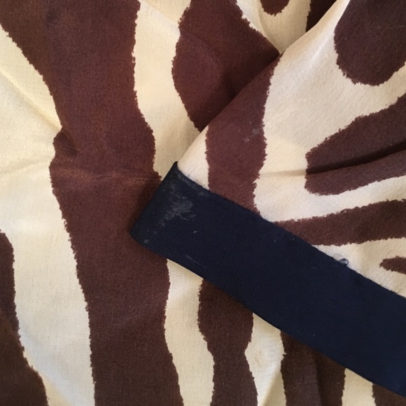 Jcrew brown zebra top - Picture 2 of 4