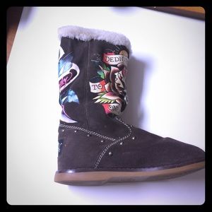 Mint Condition Ed Hardy boots!