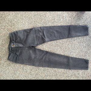 American Eagle grey sueded jeggings