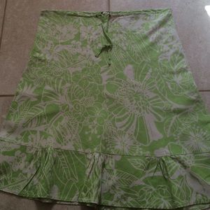 J Crew drawstring skirt.