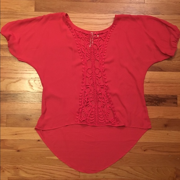 Lace Front Blouse - Picture 2 of 3