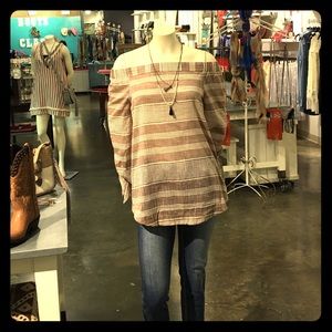 Off Shoulder, long sleeve top
