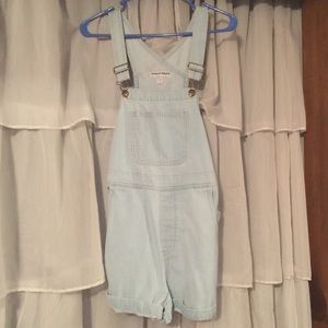 American Apparel Short Overalls
