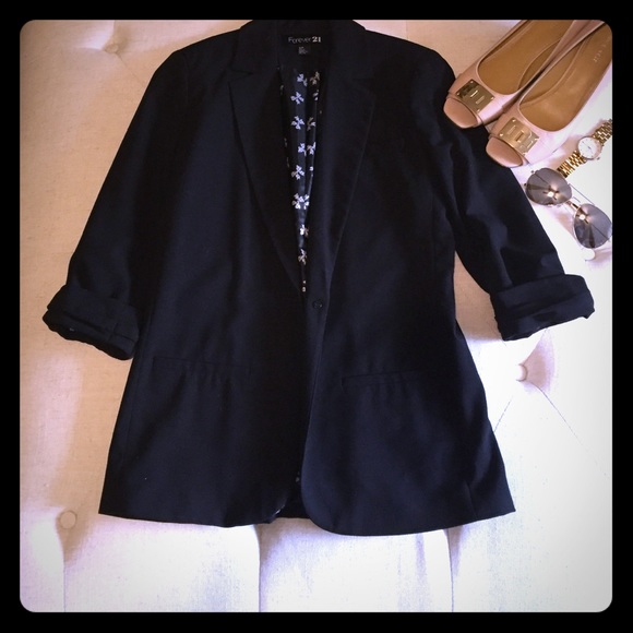 Black forever 21 blazer