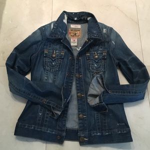 True religion denim jacket