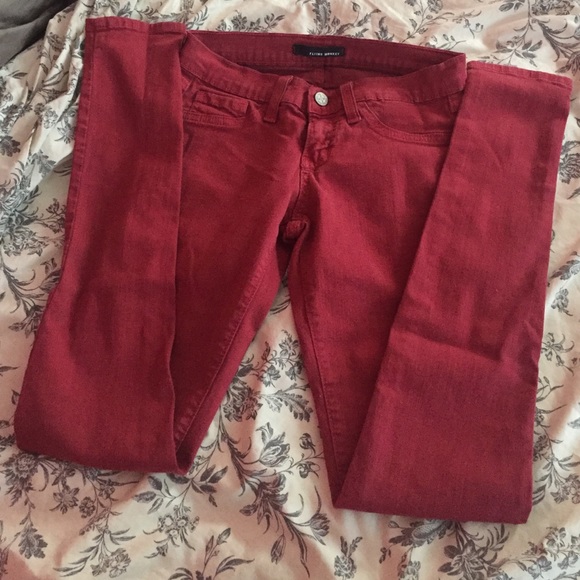 Flying monkey skinny jeans